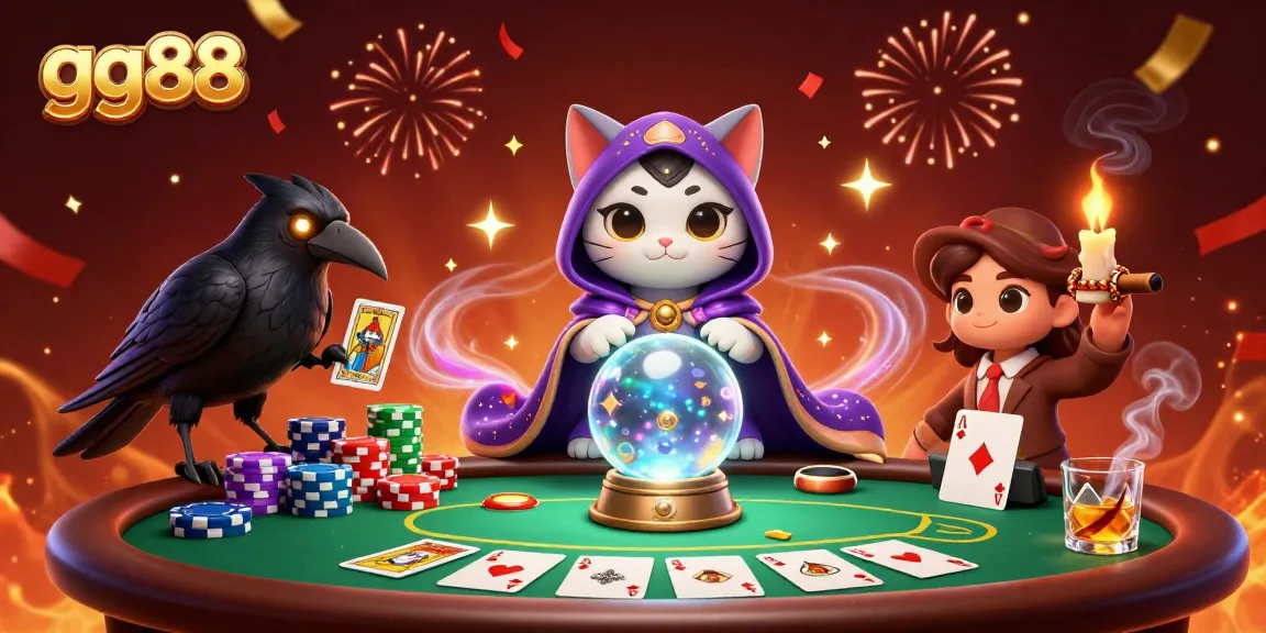 Experience thrilling poker action at gg88, with vivid characters and dynamic gameplay elements.